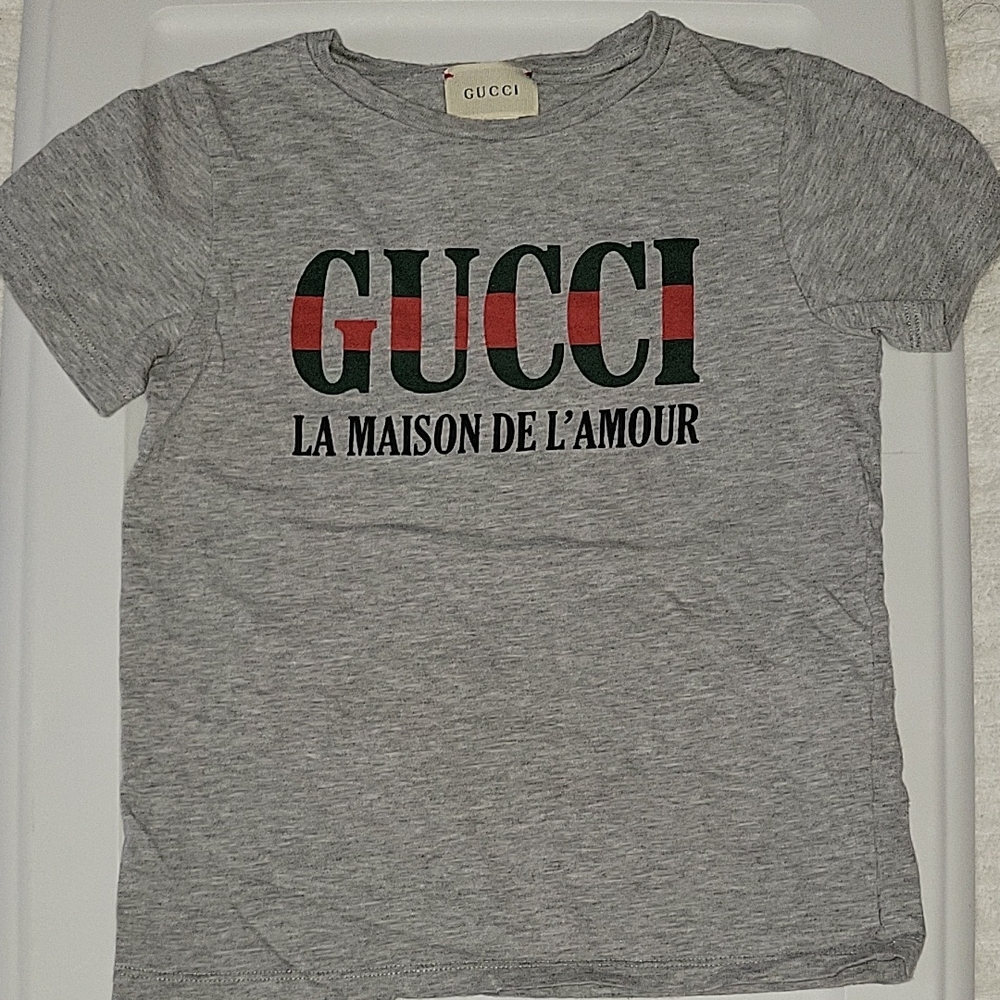 Gucci Kids Grey T-Shirt